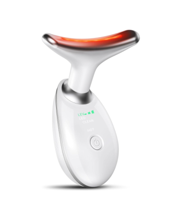 Neck Face Massager, Face Sculpting Tool, 3 Modes and Vibration for Facial Massager for Double - Chin Wrinkle,Daily Home Use