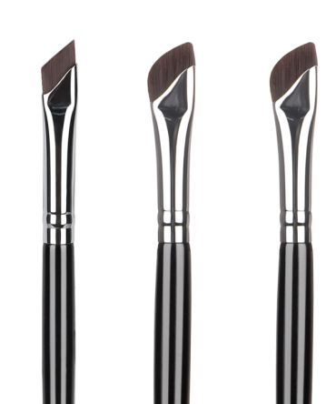 Etercycle Eyeliner Brushes Set, Fine Angled Eyeliner Eyebrow Concealer Brushes, Upgraded Sickle Ultra Thin Slanted Flat Angle for Beauty Cosmetic Tool(3 Pieces)