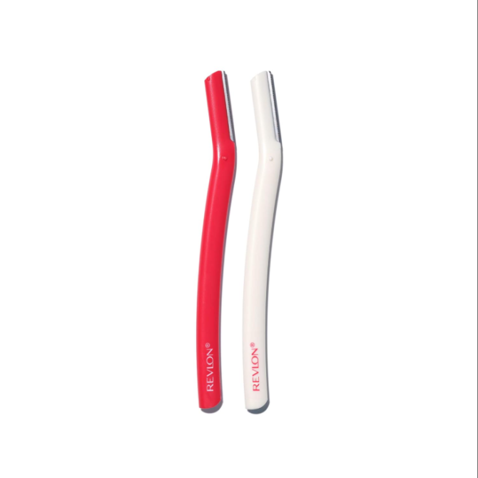 Revlon Face Defuzzers, High Precision Hair Removal and Dermaplaning Blade, Smooth Skin, Made with Stainless Steel, 2 Count - Image 2