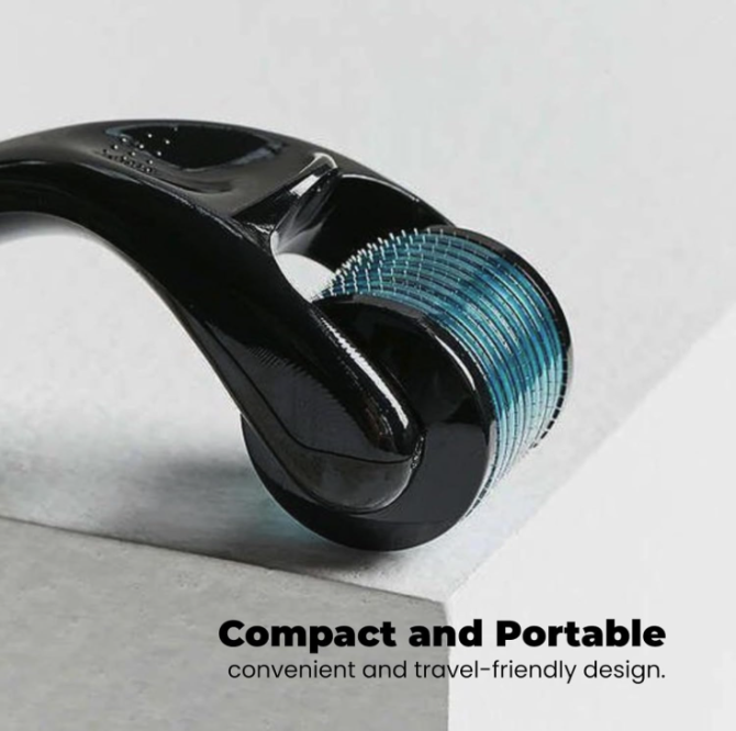 ROSELYNBOUTIQUE Derma Roller for Hair Beard Facial Skin Face Body Scalp 540 Titanium Microneedle for Men Women 0.25mm Cosmetic Beauty Instrument - Image 6