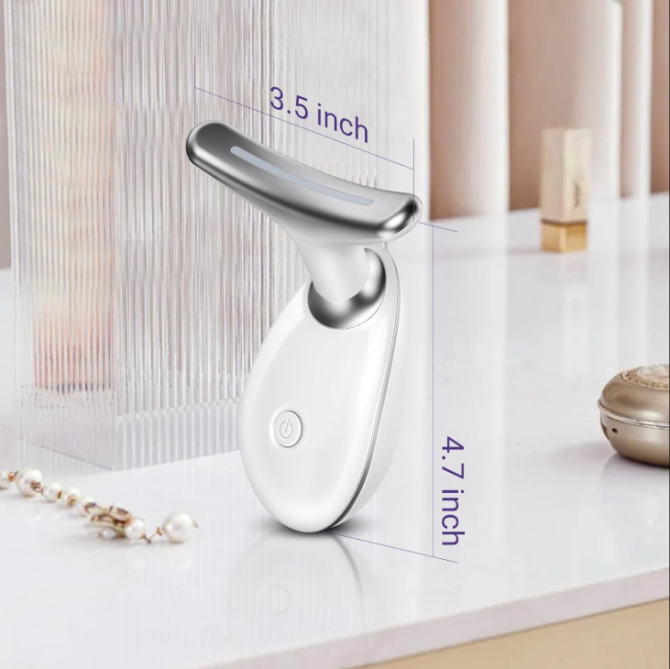 Neck Face Massager, Face Sculpting Tool, 3 Modes and Vibration for Facial Massager for Double - Chin Wrinkle,Daily Home Use - Image 5