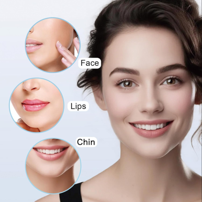 Facial Hair Removal for Women, Electric Painless Facial Hair Remover for Face, Lip, Chin with USB Rechargeable - Image 4