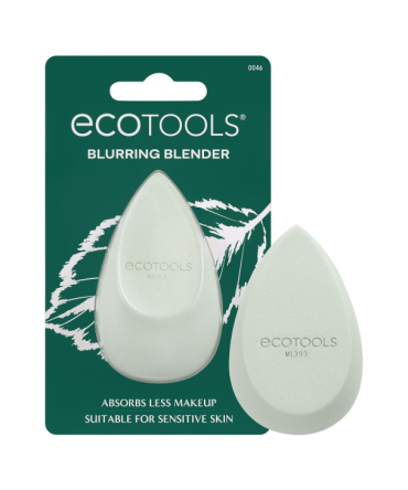 EcoTools Blurring Blender Makeup Sponge, Makeup Blending Sponge For Blurred Skin, For Liquid & Cream Foundation, Cloud Coverage Memory Foam, Eco Friendly, Latex Free, Cruelty-Free & Vegan 1 Count